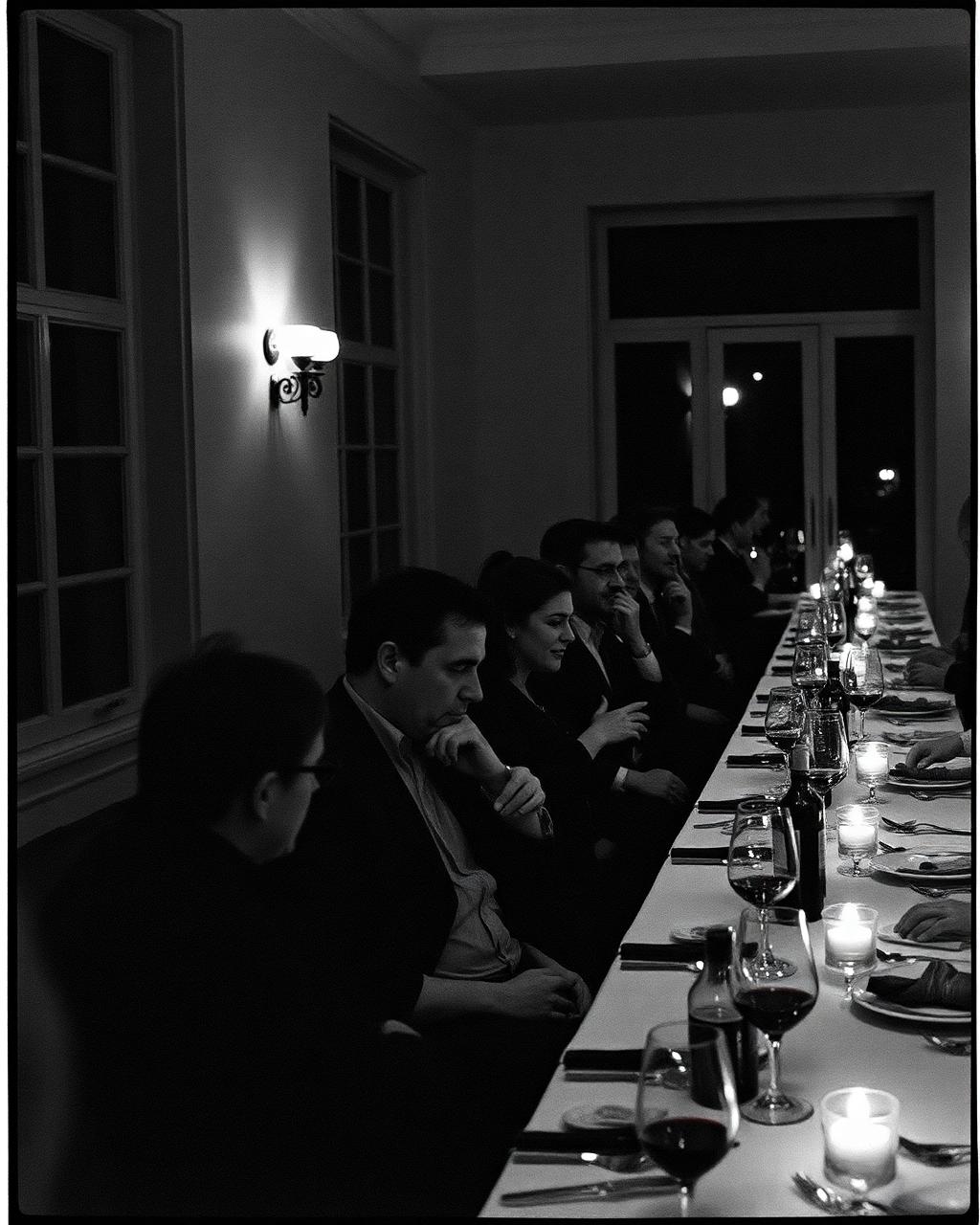 A dinner